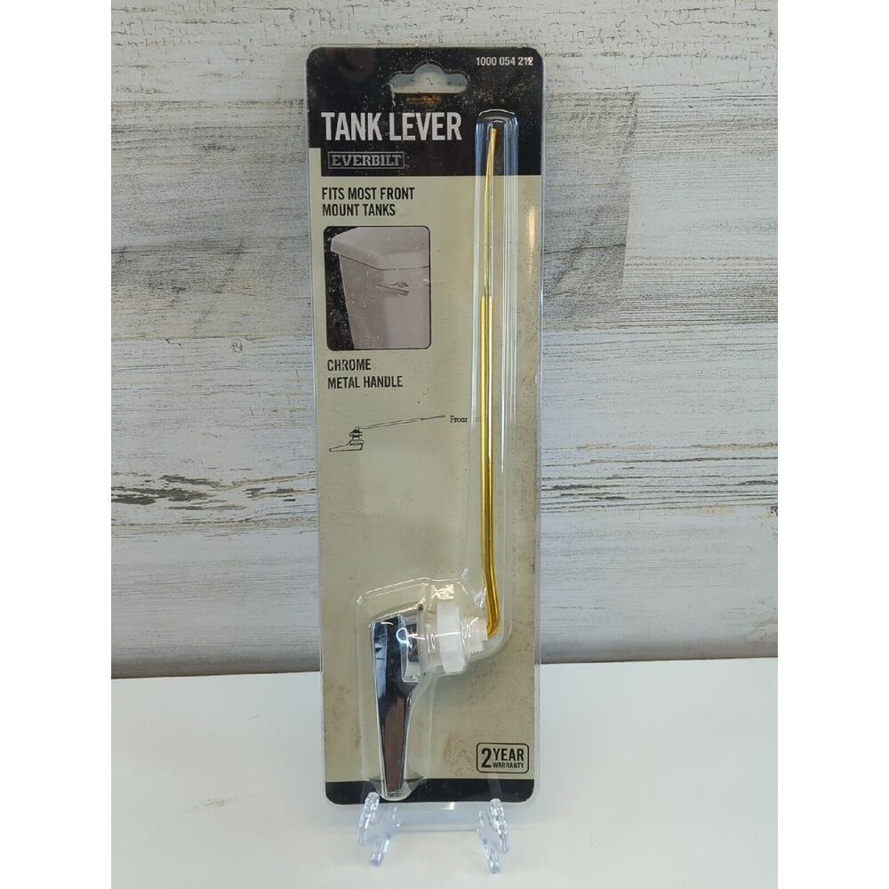 Everbilt Chrome Front‎ Mount Toilet Tank Lever Fits Most Front Mount Toilets